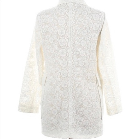 Zara Jacket with floral lace design - Picture 2 of 5